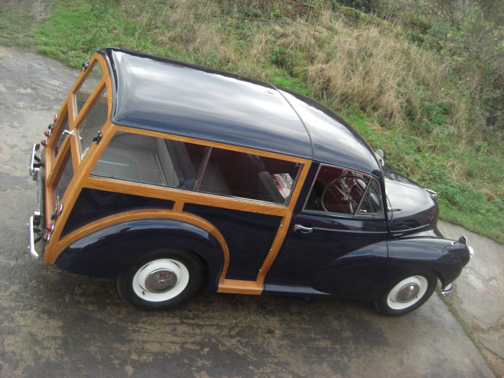 Painted Morris Minor Traveller